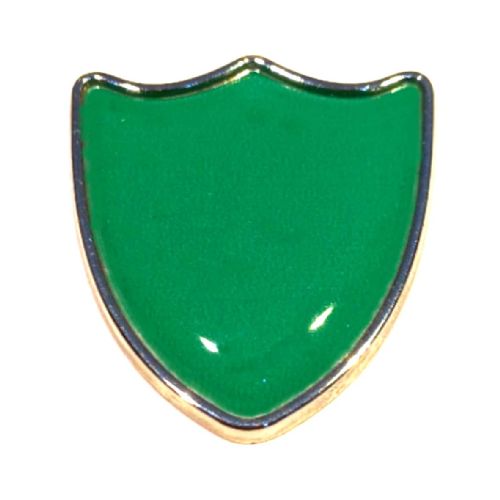 Emerald Green shield badge